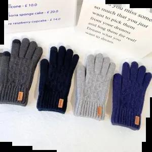 꼬임니트장갑 꼬임니트 스마트터치 장갑 UC-0164