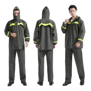 PVC TQ35MC36 방수 작업용 상하의 비옷 OSM-1006168