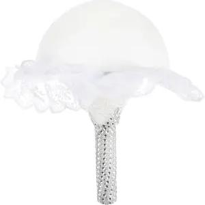 제로데코 웨딩 부케 홀더 꽃꽂이 DIY 공예 폼 용품을 위한 플로럴 신부 베이스 핸들