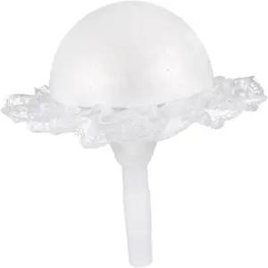 누오베스티 꽃다발 홀더 폼 플로럴 핸들 꽃꽂이 레이스 인공 웨딩 DIY 스탠드 신부 프레시 칼라 키트