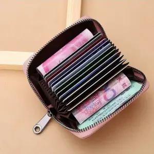 아코디언 카드지갑 여성 남성 명함지갑