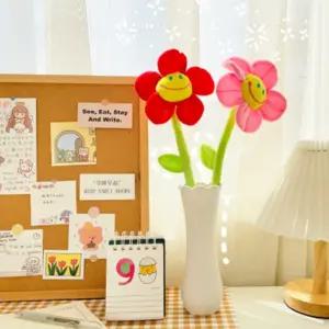 스마일꽃 장미꽃 인형 꽃다발 장미꽃다발 커튼꽂이 꽃다발 인형 기념일 스마일꽃 선물 장미꽃