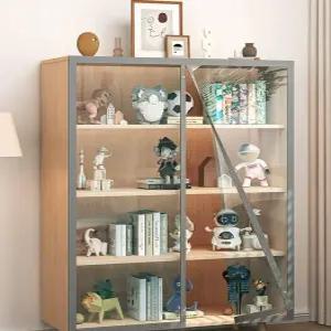 책장 덮개 선반 보호커버 가리개 PVC 커버 투명