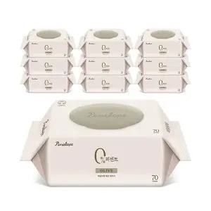 페넬로페 0퍼센트 올리브 캡형, 70매, 10팩, 1개