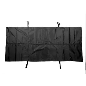 옥스퍼드 천 소재 누출 방지 및 장례식 병원 운송에 사용하기 쉬운 하우피 블랙 시체 가방 휴대용 디자인