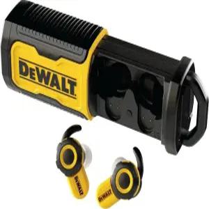 DEWALT 헤비 듀티 블루투스 Jobsite Pro X2 ANC  무선 이어버드