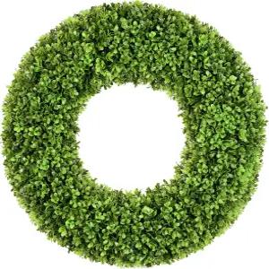 DDHS 20인치 박스우드 현관문 인조 봄 화환 농가 결혼식 연중 실내 야외 가을 여름 크리스마스 홈