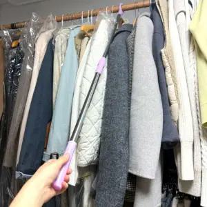 옷걸이 집게봉 높은곳옷걸이막대기 옷장막대기