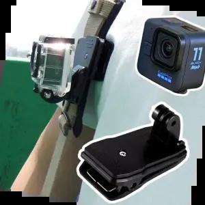 배낭 고프로 11 미니 호환 액션캠 악어 집게 클립 마운트 거치대