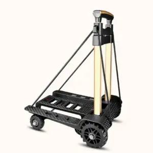 (색상8 휴대용카트)휴대용 가정용 접이식 핸드 손수레 정리함 시장 카트