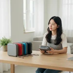 CD 정리함 방진 케이스 수납함 40장 씨디홀더