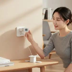 충전 케이블 정리함 어댑터 보관 거치대 스탠드 충전기 홀더 1 세트