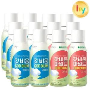 hy 한국야쿠르트 갓비움 2종230ml (애사비6+애플민트6) 총12입