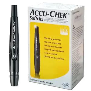 S ROCHE 아큐첵 소프트클릭스2 채혈기 + 채혈침 25개 란셋 사혈기 사혈침