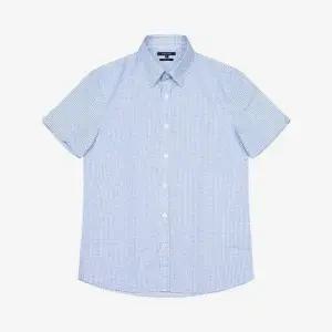 25SS 체크 패턴 반팔 셔츠 FKBAD5354_IC