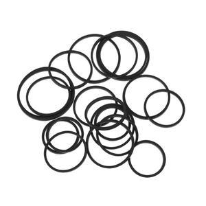 유니버설 믹스 카세트 테이프 기계 벨트 20 개 레코더 워크맨 CD DVD 드라이브용 일반 사각형 고무