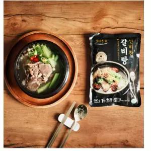 선비찬 갈비탕 600g X 5봉 프리미엄 소갈비탕 넉넉한 고기양