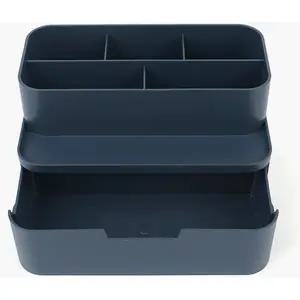 꾹상점3  상품진열함 사각수납함 화장품정리대 메이크업정리대 데스크 올리오 다용도정리함 리템 오거나이