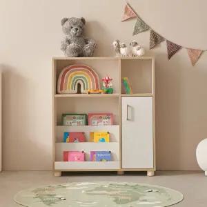 [우아미가구]제인 전면 책꽂이 선반장