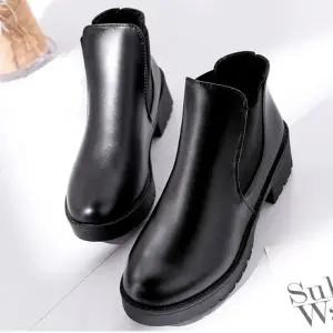 여자정장구두 여성첼시부츠 발편한 여자부츠 여자키높이신발 워커 숏부츠