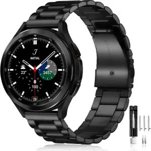 삼성 갤럭시 워치 8 7 6 5 4 FE 40mm 44mm 45mm/갤럭시 클래식 43mm 47mm 42mm 46mm 남성용 20mm 금속 교체