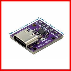 아두이노 프로 미니용 대체 모듈 TYPE-C 인터페이스, USB to TTL 직렬 변환기, CH340E MSOP10, 5V, 3.3V, 1