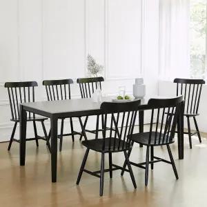 루마니아 톤 1800 6인 세라믹 식탁세트 (의자형)