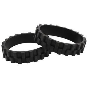 N-ABZD Xiaomi Mijia 1C/2C/3C S5 시리즈/T6/T7 로봇 진공 청소기 바퀴 용 2PCS 휠 타이어 미끄럼 방지 교