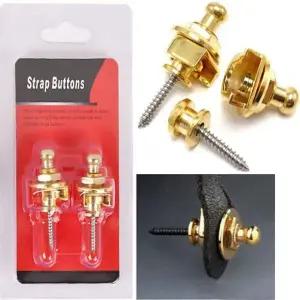 [하프클럽/]기타 스트랩 고정 장치 어쿠스틱 일렉트릭베이스 버튼 악기 고