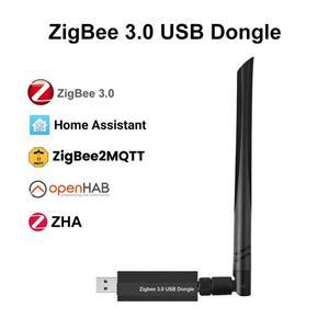 ZigBee 3.0 USB 동글 게이트웨이 홈 어시스턴트 OpenHAB Zigbee2MQTT ZHA 용 범용 무선 스틱 오픈 소스 허