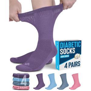 남성을 위한 닥터스 셀렉트 양말 4켤레 비결합 여성