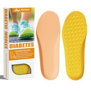 남성 및 여성용 깔창 발 쿠션 마찰 감소 신경병증 컴포트 메모리 폼 M을 위한 하루 종일 편안한 의 신발 삽입물에