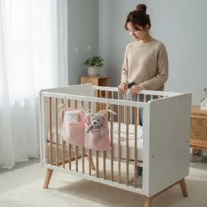 걸이형 침대 수납포켓 바구니 소품함 파우치 틈새정리 가방