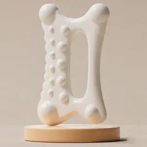 셀프 괄사 마사지기 얼굴 목 어깨 피로 회복 도구