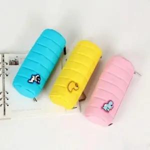 ( )패딩 팬콧 펜슬케이스 입학 파우치 필통 2개 봉제필통 단체선물 신학기 준비물 졸업선물 봉제 파우치