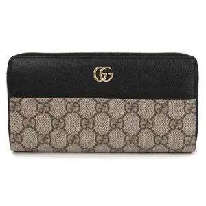 GG 마몽 바이컬러 지퍼 지갑 456117-AAE5E-1069