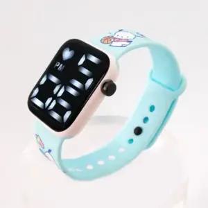 포차코 스퀘어 LED 전자시계 사무용품 포차코 LED 전자시계