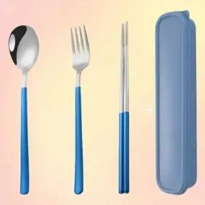 ( )케이스세트 수저세트 도시락 수저보관함 파우치 소풍