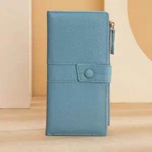 여성 레더 롱 실용 시즌리스 컨템포러리 지갑