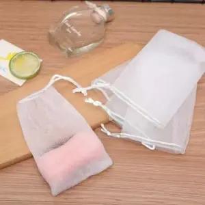 ( )클렌징 비누 샴푸 거품망 화이트 파우치비누망 버블망