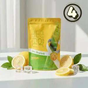 상큼한 비타민 곤약 젤리 300g x4봉