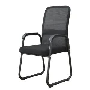 편안한 사무의자 회의실 메쉬 바퀴없는 학생 책상 인체공학 고정식 오피스체어