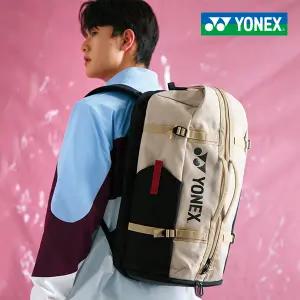 요넥스 BA72612EX 베이지 배드민턴 테니스 백팩 가방