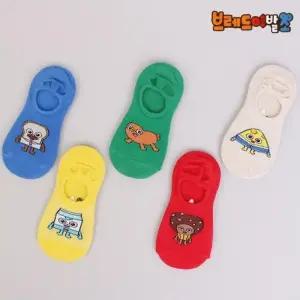 만화캐릭터 아동용 발목양말 5개세트 N2402 아이양말