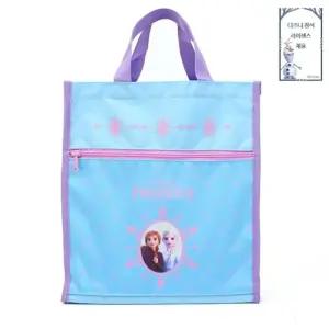 튼튼소재 여아용 겨울왕국 실내화가방 보조가방 N3206