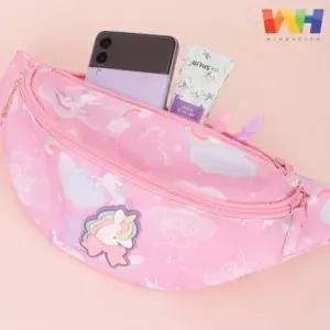 여아동 소지품보관용 힙색 허리가방 N2642 캐릭터가방