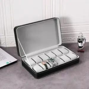 시계함 시계와인더 케이스 거치대 시계보관함 12자리 보석함 악세사리보관함 시계보관함