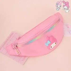 [셀러허브 1]길이조절 매쉬소재 여아동용 보조가방 힙색 N3296