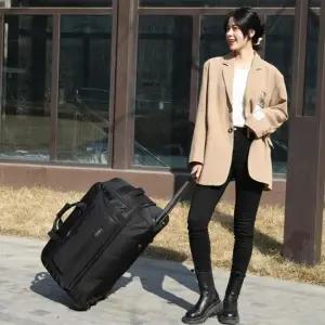 여행 캐리어 휠 백보스턴백 30L 여성보스턴백 캐리어보스턴백 바퀴달린가방 골프보스턴백