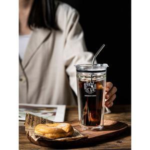 스텐 내열 유리컵 맥주 대용량 주스 오븐 투명 다양한 아이스음료 레터링 눈사람